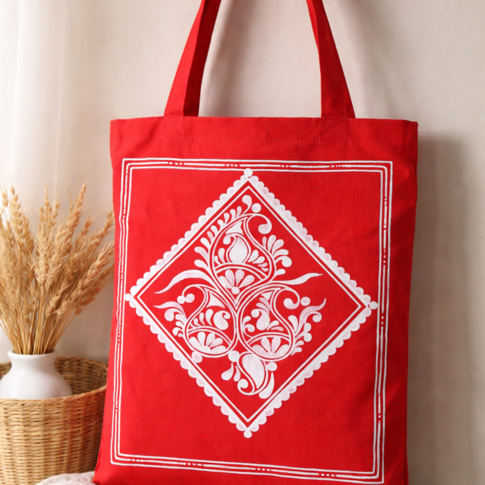 Tanaya Alpona Elegance Tote Bag