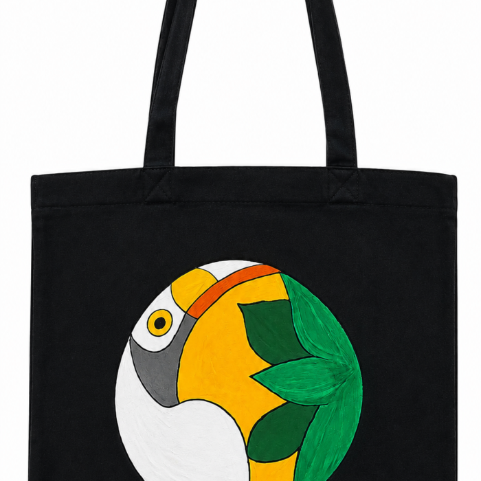Nature Hand Painted Tote Bag